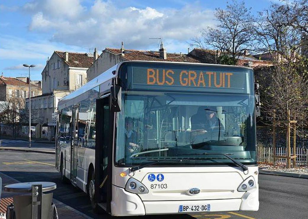 Bus gratuit au Pays d'Aubagne et de l'Etoile