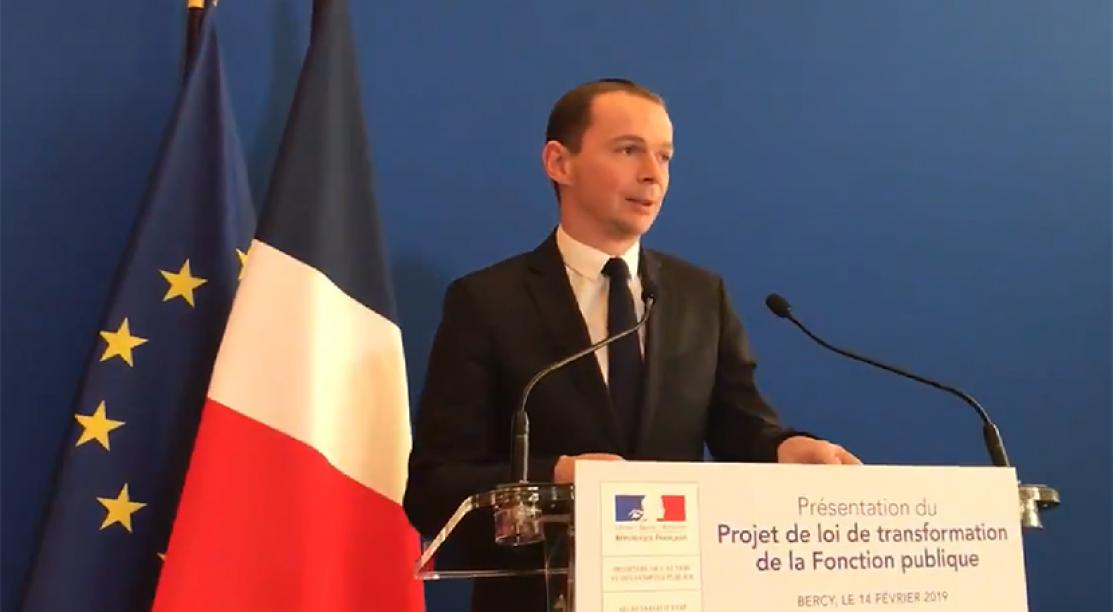 Présentation jeudi 14 février du projet de loi de transformation de la fonction publique