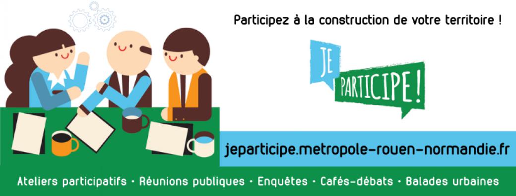 "Je Participe" Métropole Rouen Normandie