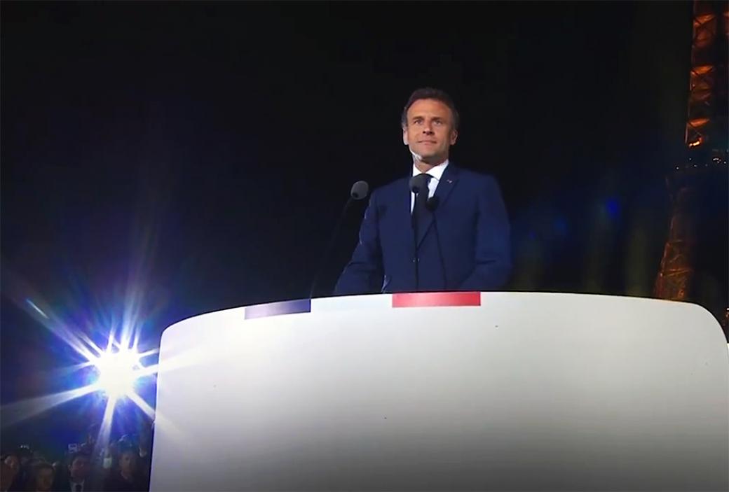 macron 2e tour