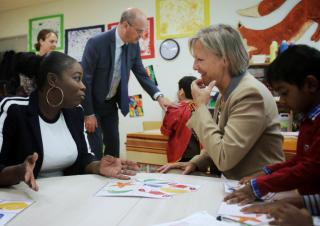 Blanquer Cluzel Ecole inclusive rentrée 2019 élève handicap accompagnement personnalisé parents accompagnement