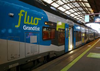 train fluo Grand Est 