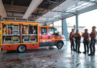 caserne de pompiers