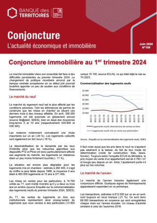 Couv - conjoncture n°109 - immo T1