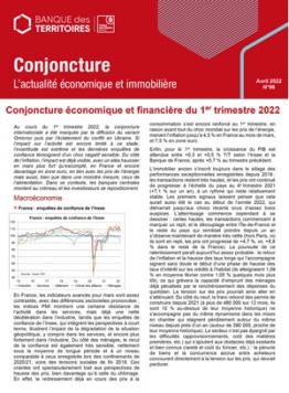 Conjoncture économique et financière du 1er trimestre 2022